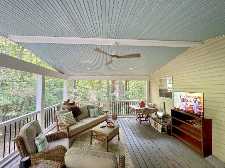 Covered Deck & Screen Porch Installation in La Plata, MD, photo 5