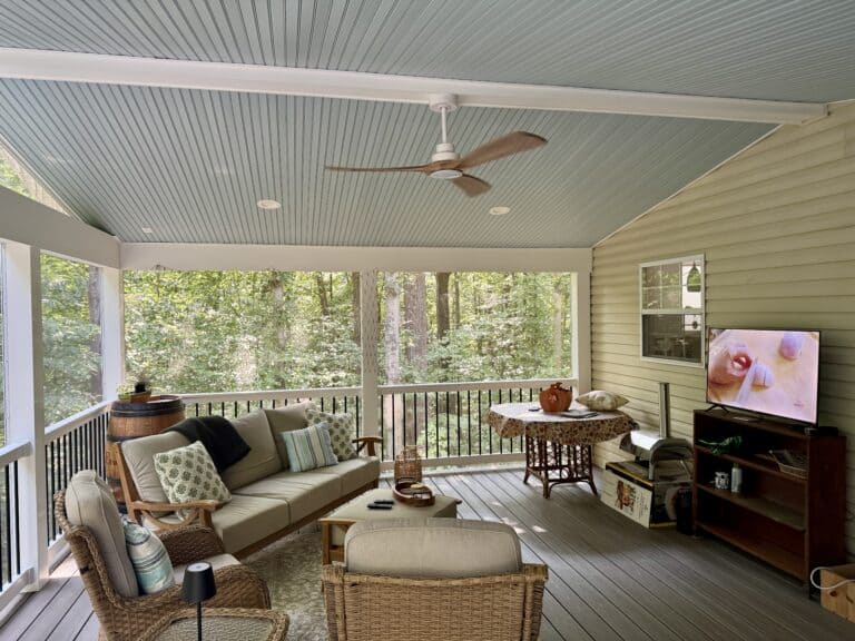 Covered Deck & Screen Porch Installation in La Plata, MD, photo 8