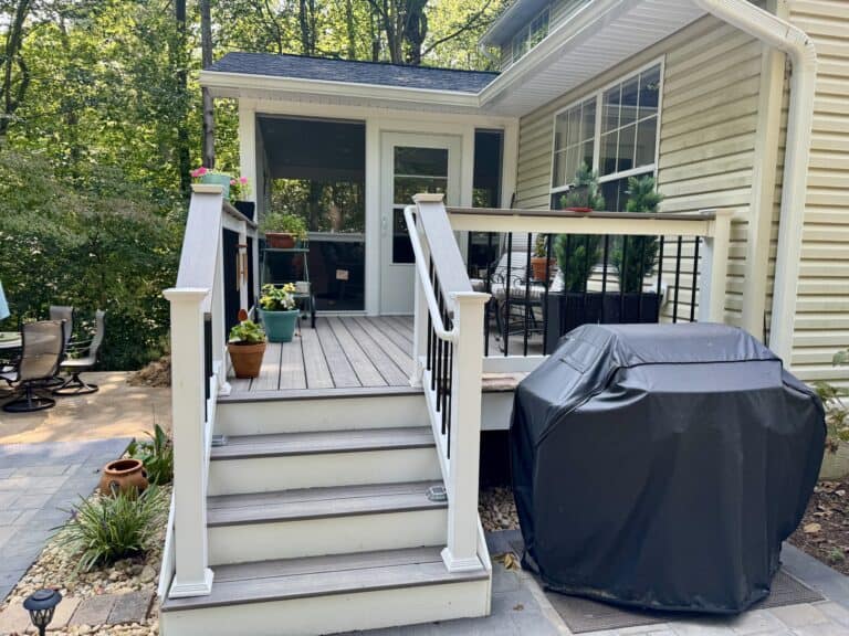 Covered Deck & Screen Porch Installation in La Plata, MD, photo 4